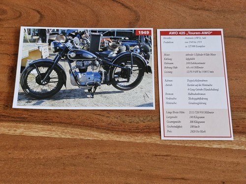 Awo 425 touren - 425,