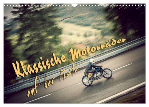Klassische motorräder auf der - klassische,